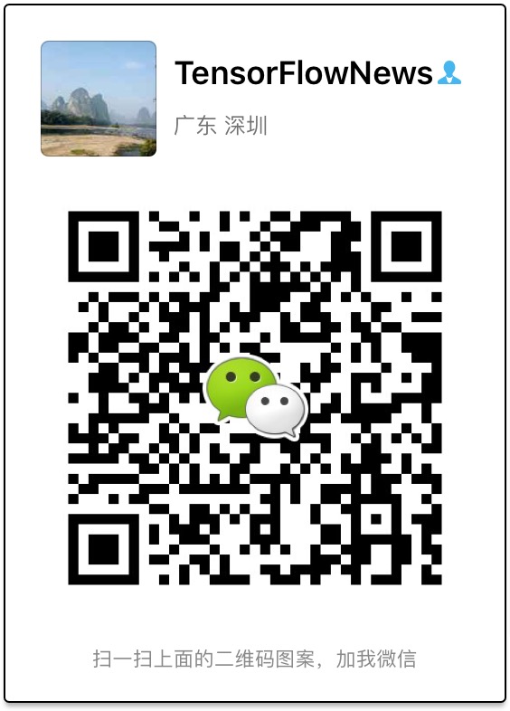 广告招商，覆盖北上广深杭机器学习（TensorFlow）微信群，2000人机器学习（TensorFlow）QQ群，TensorFlowNews 1000 PV/日。